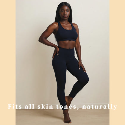 2-Pack Women's 70D Velvet Cropped Tights High Stretch Soft Opaque Capri Leggings Black for Work Casual Everyday Wear Breathable Fabric