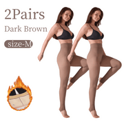 Coffee-colored two-piece set - M