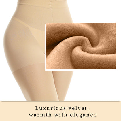 2-Pack Women's 70D Velvet Cropped Tights High Stretch Soft Opaque Capri Leggings Black for Work Casual Everyday Wear Breathable Fabric